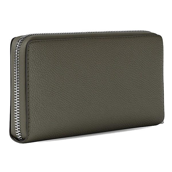 Michael Kors Large Pebbled Leather Continental Wallet Olive # 35F7STVE7L