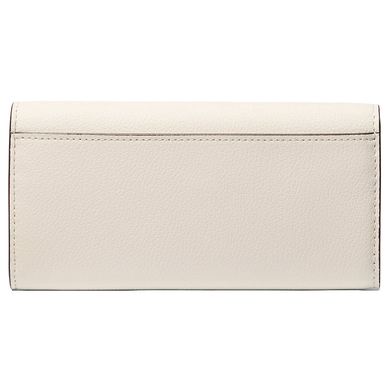 Michael Kors Hamilton Large Leather Continental Wallet Lt Cream # 35S5GHME9L