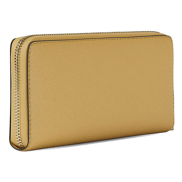 Michael Kors Long Wallet Jet Set Continental Wristlet Wallet Honey # 35T7GTVE7L