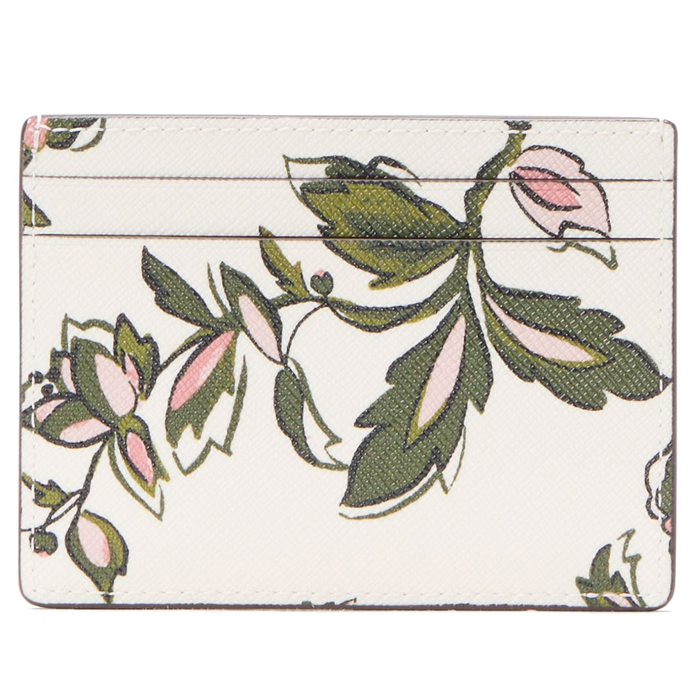 Kate Spade Madison Floral Small Slim Card Holder Meringue Multi # KL863