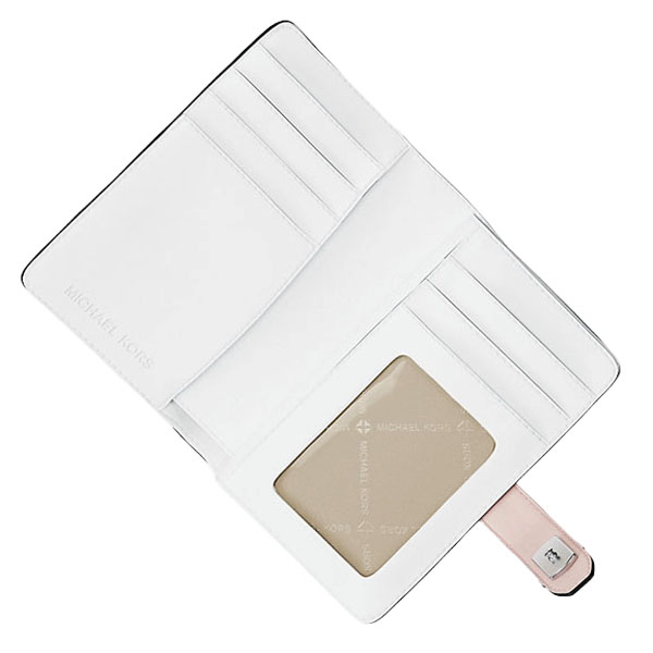 Michael Kors Greenwich Medium Saffiano Leather Wallet Pwd Blsh Mlt # 35T5SGRE8T
