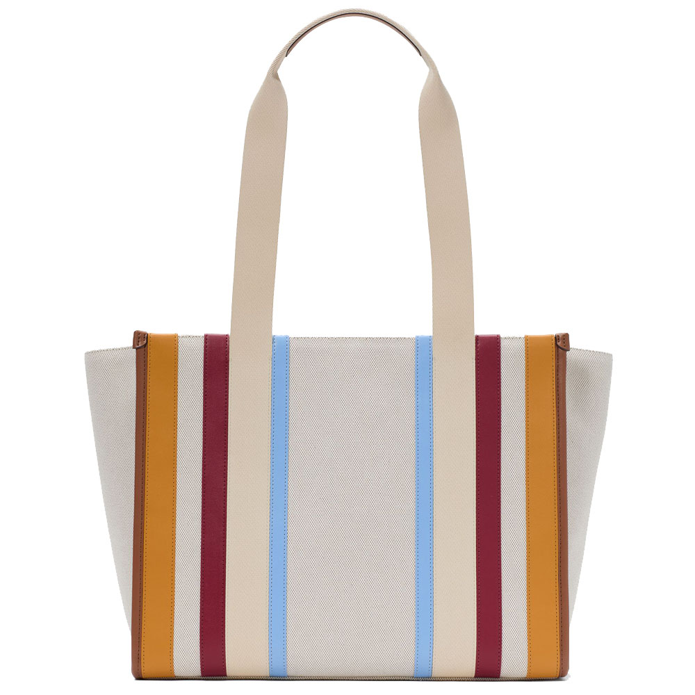 Kate Spade Kip Stripe Large Tote Multi # KL844