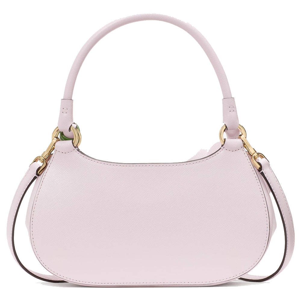 Kate Spade Flora Rose Shoulder Bag Pale Amethyst # KK970