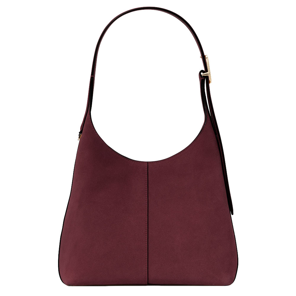 Kate Spade 454 Suede Small Shoulder Bag Dark Merlot # KM472