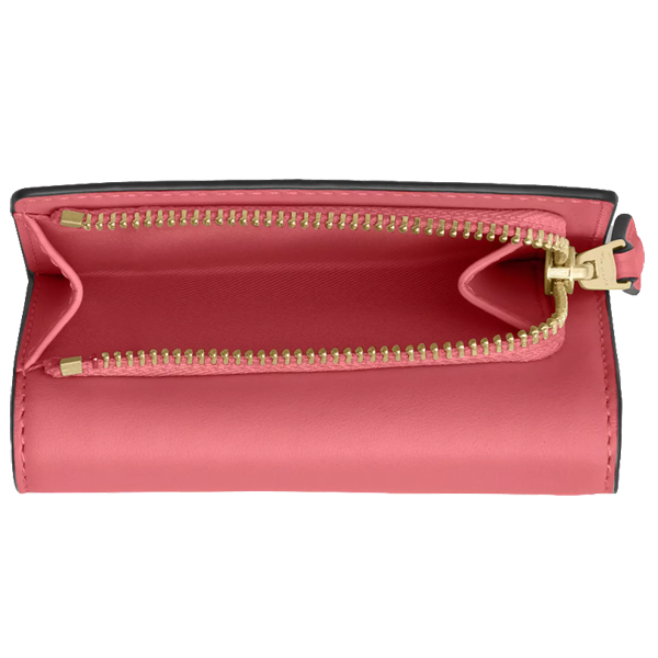 Coach Micro Wallet Bright Coral # CP260