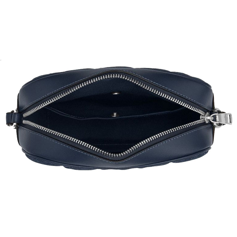 Coach Mini Jamie Camera Bag With Quilting Silver Denim # CAP99