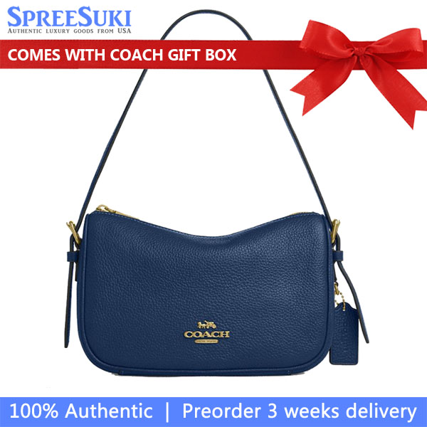 Coach Kailey Shoulder Bag Deep Blue # CY707