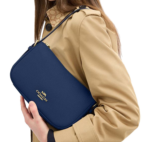 Coach Kailey Shoulder Bag Deep Blue # CY707