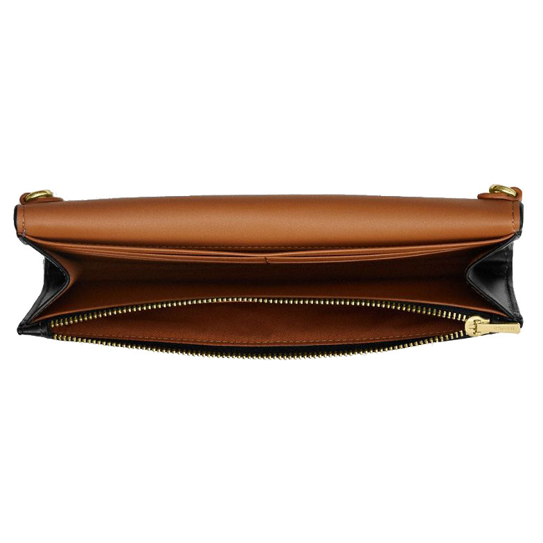 Coach Klare Wallet With Chain Black # CBI22