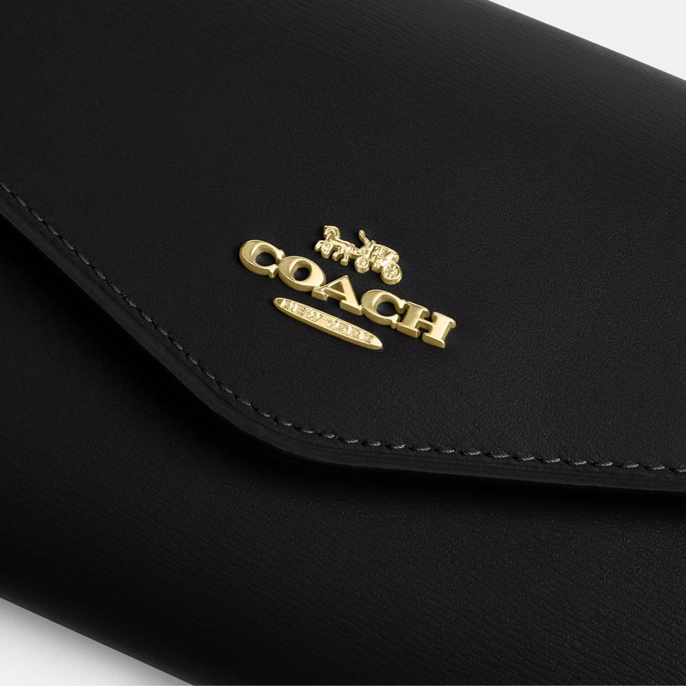 Coach Klare Wallet With Chain Black # CBI22