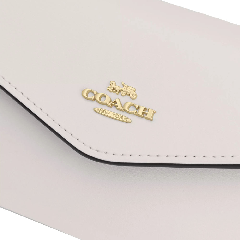 Coach Klare Wallet With Chain Chalk # CBI22