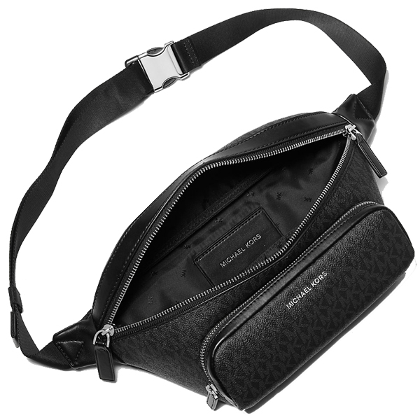 Michael Kors Cooper Logo Belt Bag Black # 37U1LCOY9B