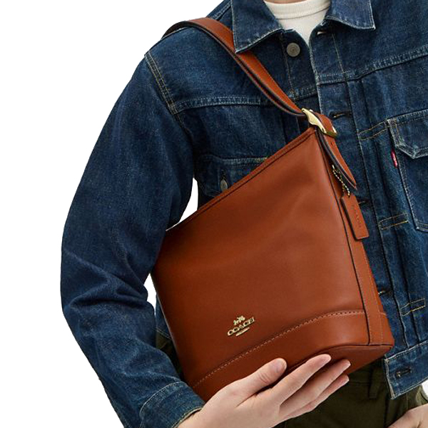 Coach Jude Duffle Bag Gold Tan # CBH19