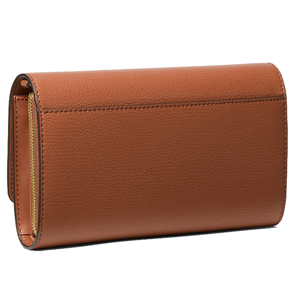 Michael Kors Jet Set Large Leather Crossbody Bag Luggage # 35F2GTTC8L