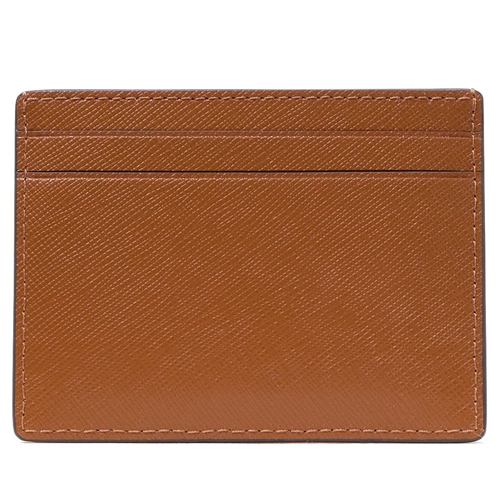 Kate Spade Madison Saffiano Leather Small Card Holder Warm Gingerbread # KI368