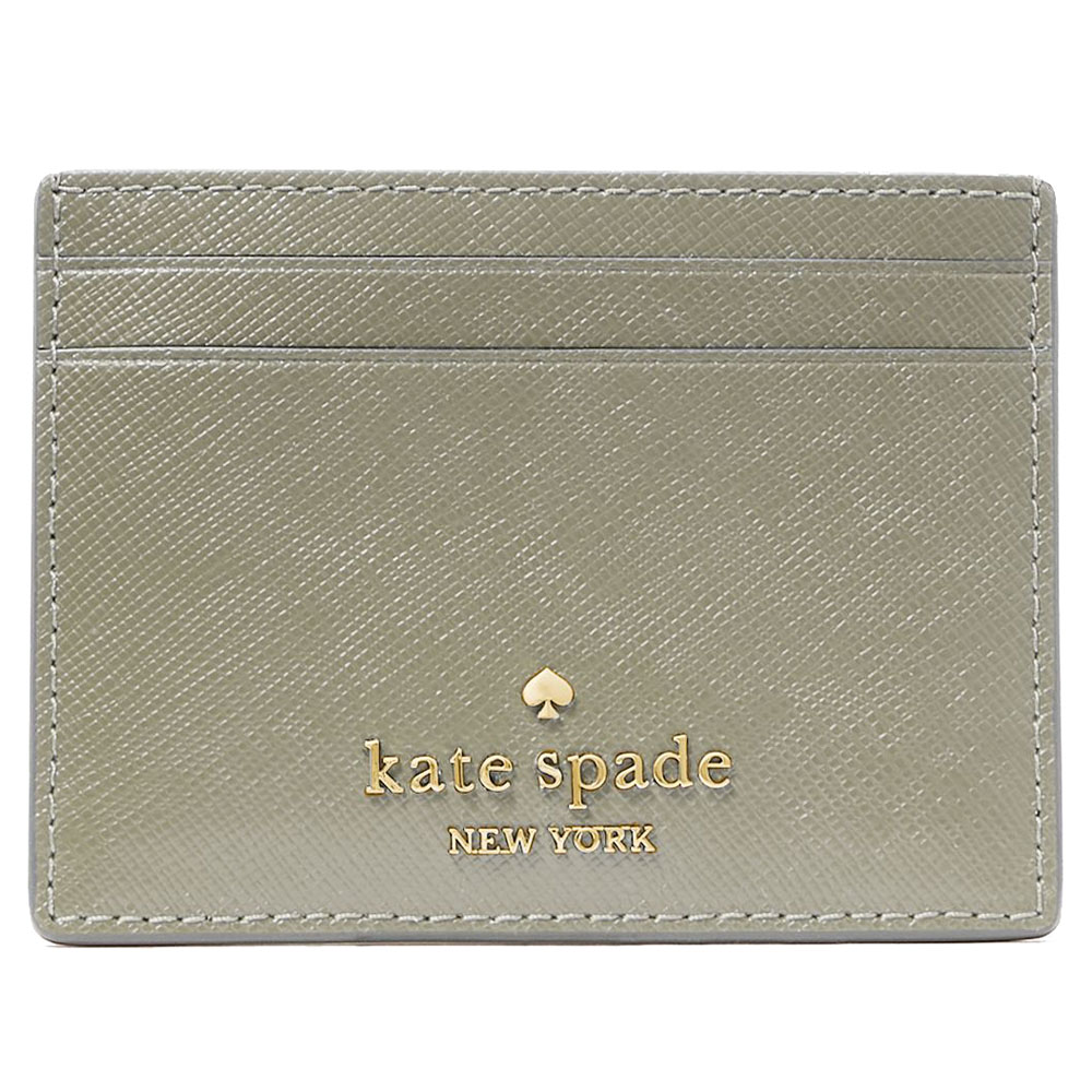 Kate Spade Madison Saffiano Leather Small Card Holder Dusky Pine # KI368