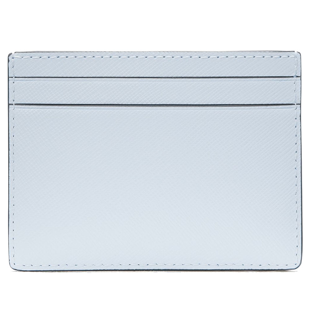 Kate Spade Madison Saffiano Leather Small Card Holder Watercolor Blue # KI368