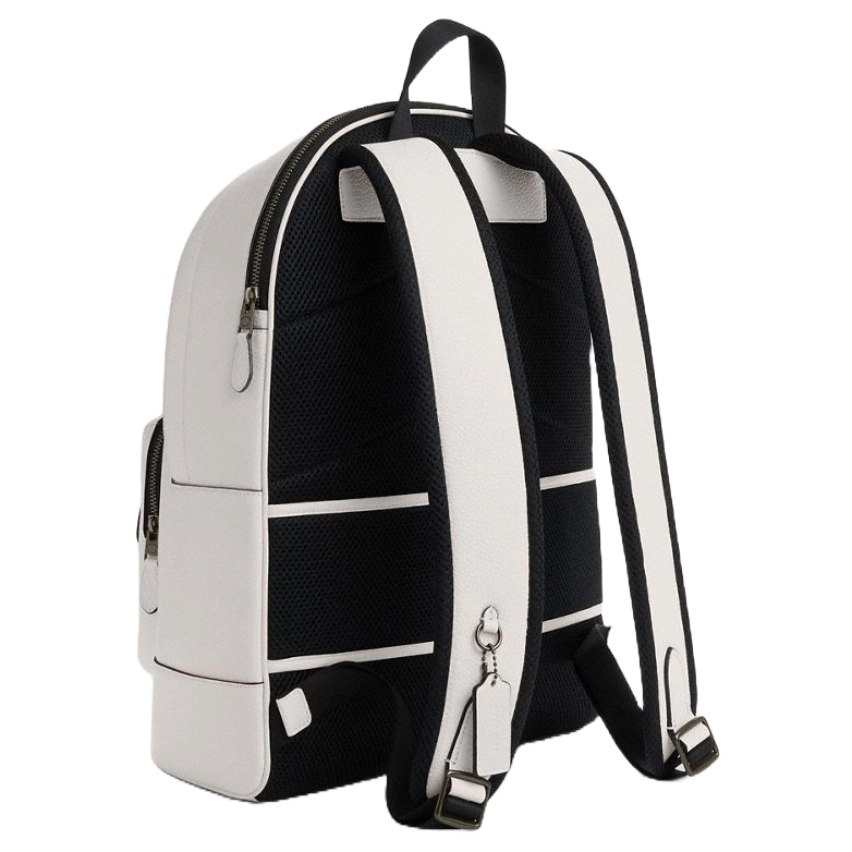 Coach West Backpack With Varsity Stripe Chalk Multi # CBI37