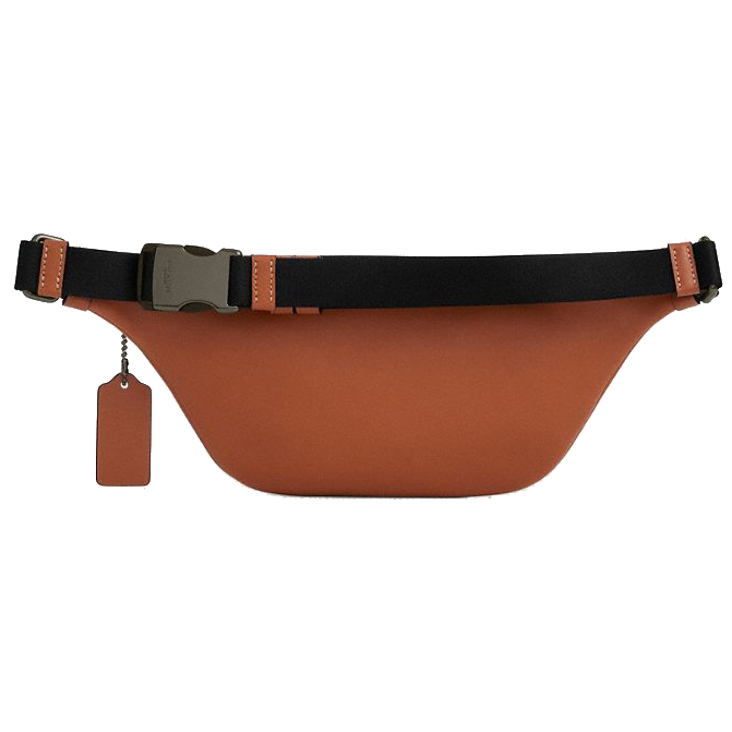 Coach Warren Mini Belt Bag Gunmetal Tan # CBI29