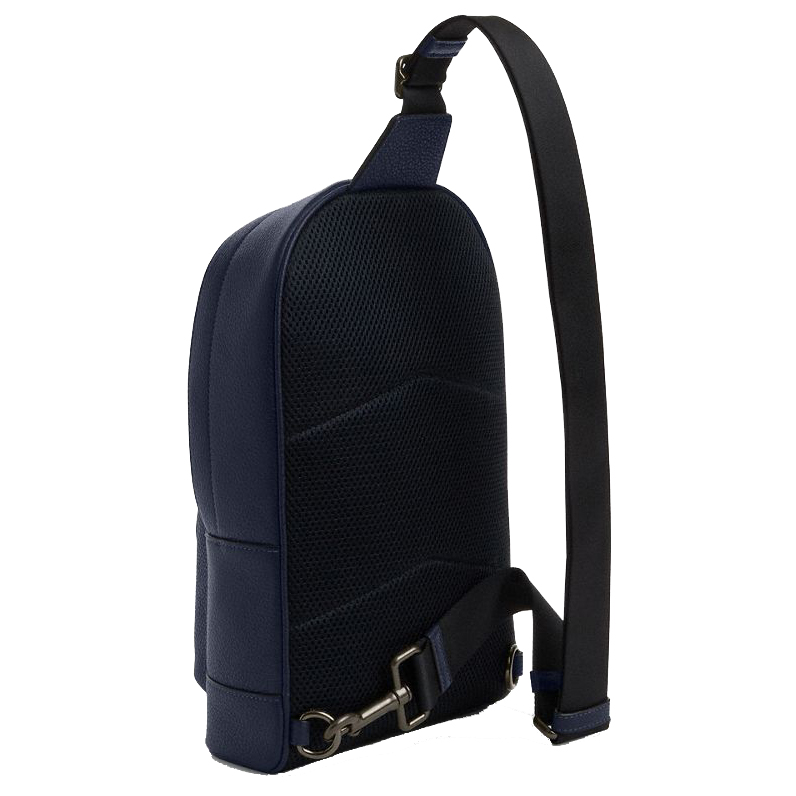 Coach West Pack With Varsity Stripe Midnight Navy Multi # CBI39