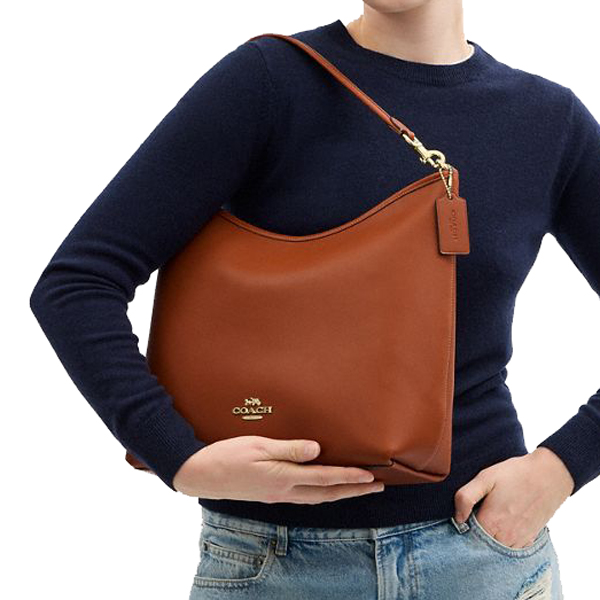 Coach Laurel Large Shoulder Bag Tan # CBG98