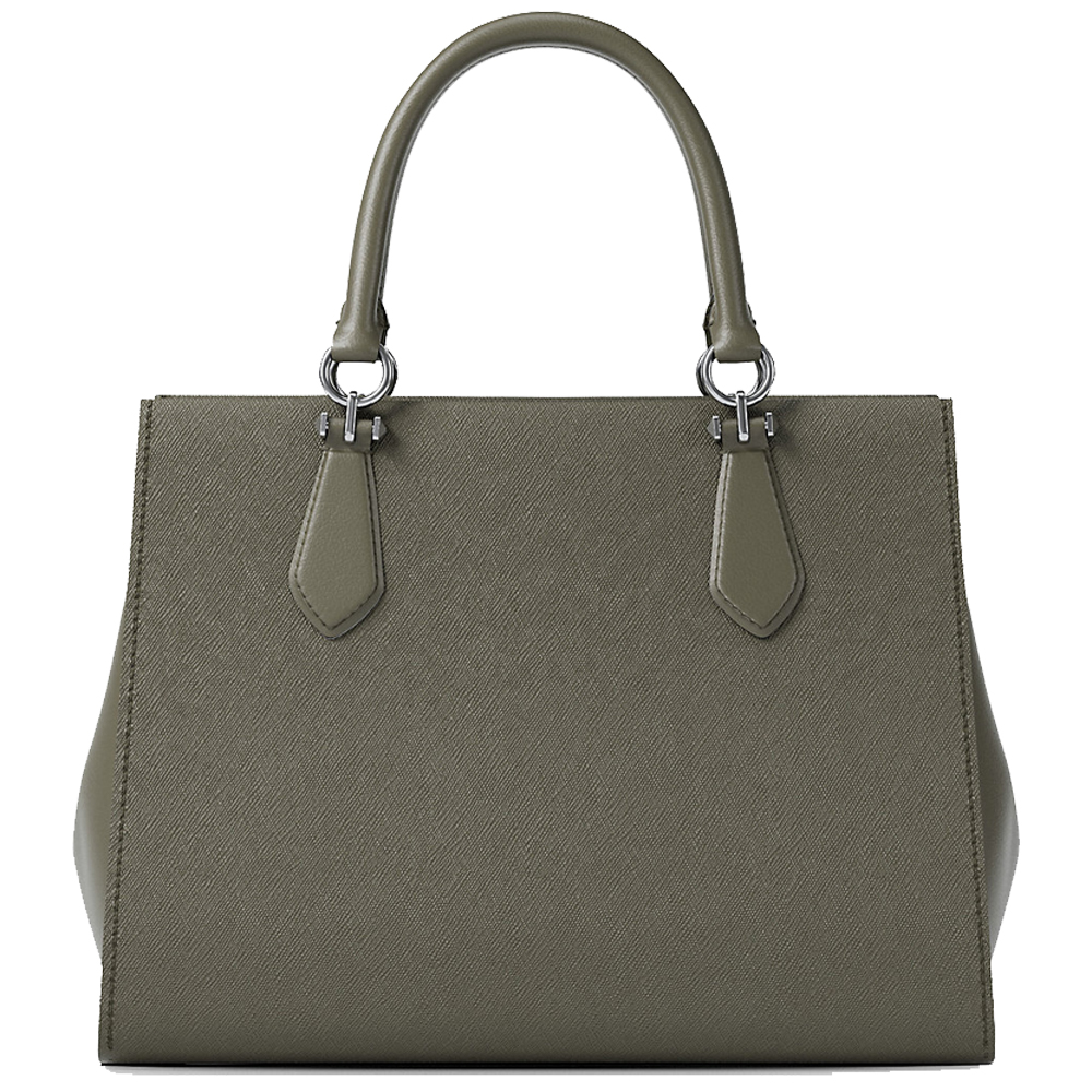 Michael Kors Marilyn Medium Saffiano Leather Satchel Olive # 35F5S6AS2L