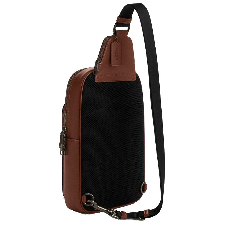 Coach Ethan Pack In Signature Canvas Tan Vintage Brown # CBI71