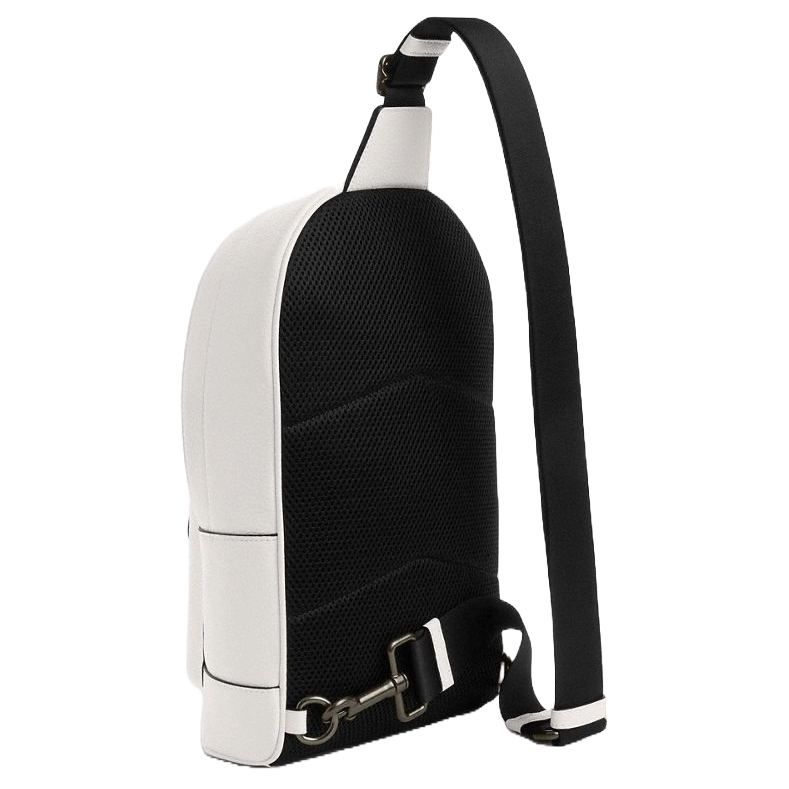 Coach West Pack With Varsity Stripe Chalk Multi # CBI39