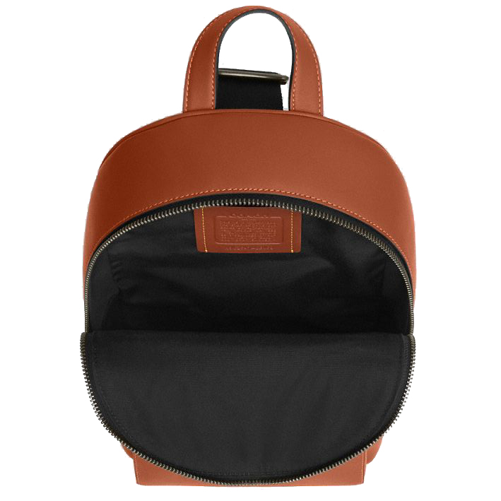 Coach Turnlock Sling Pack Gunmetal Tan # CBI62