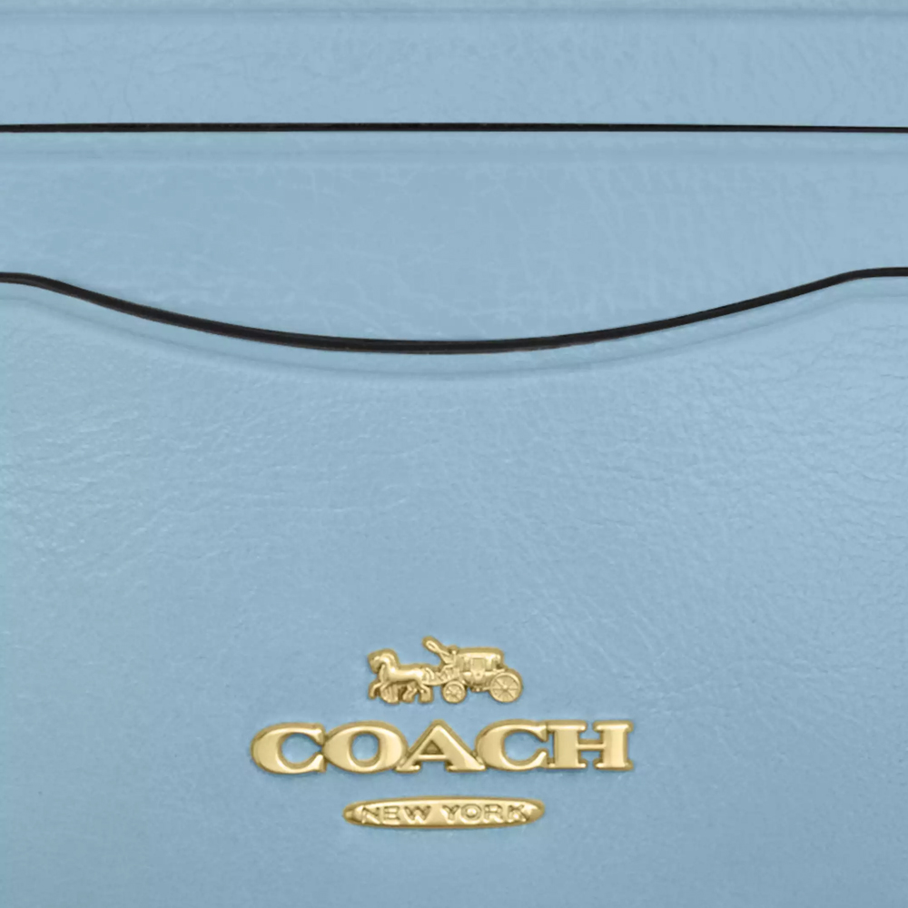 Coach Slim Id Card Case Powder Blue # CBL81