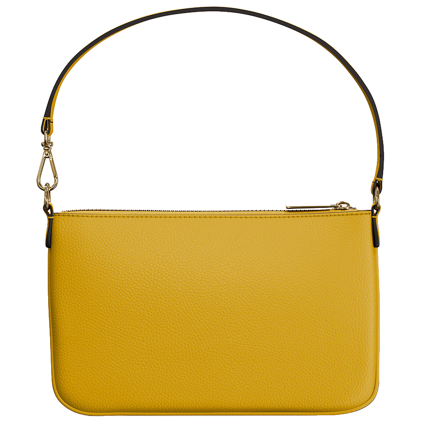 Michael Kors Jet Set Small Pebbled Leather Convertible Wristlet Honey # 35S5GTVW5L