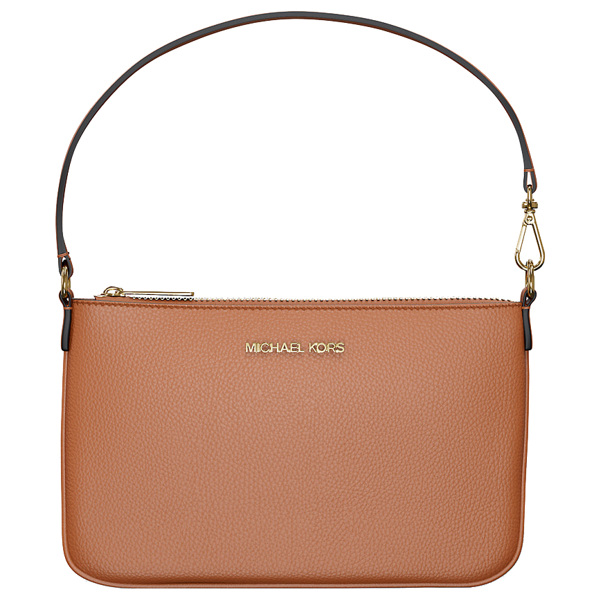 Michael Kors Jet Set Small Pebbled Leather Convertible Wristlet Luggage # 35S5GTVW5L