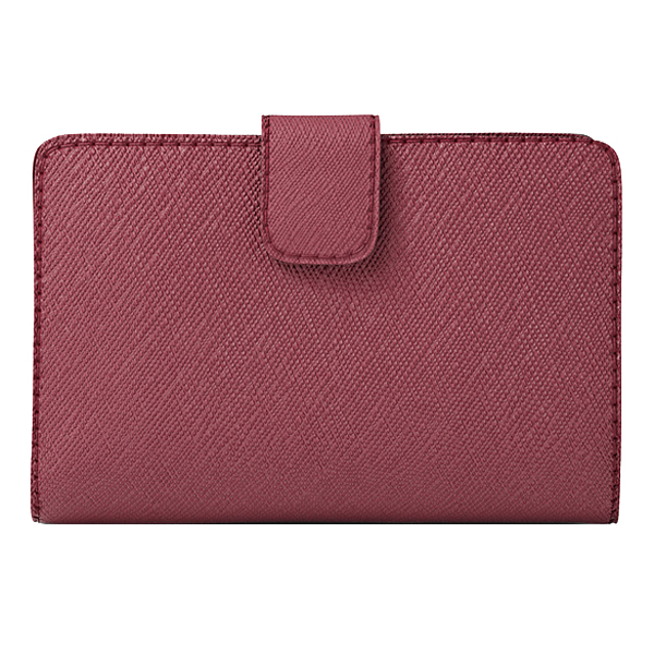 Michael Kors Medium Wallet Jet Set Travel Zip Coin Wallet Cherry # 35F7GTVF2L