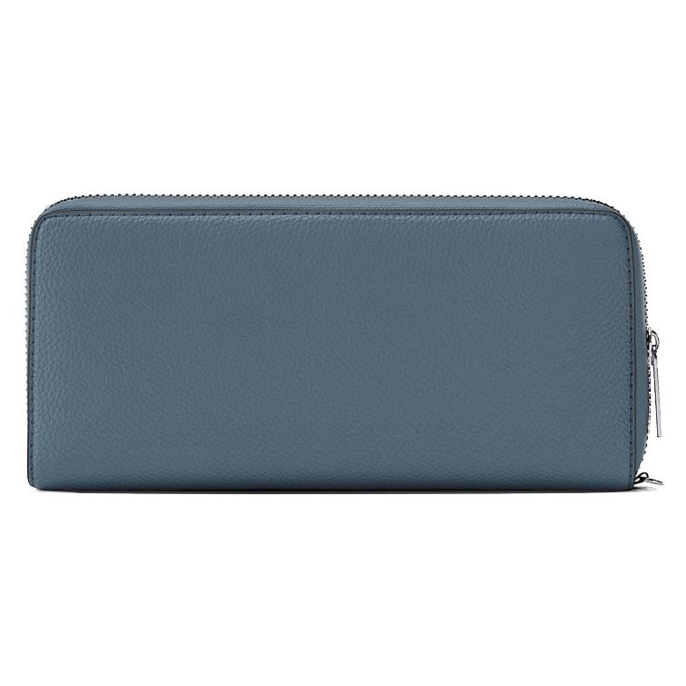 Michael Kors Large Pebbled Leather Continental Wallet Cornflower # 35F7STVE7L