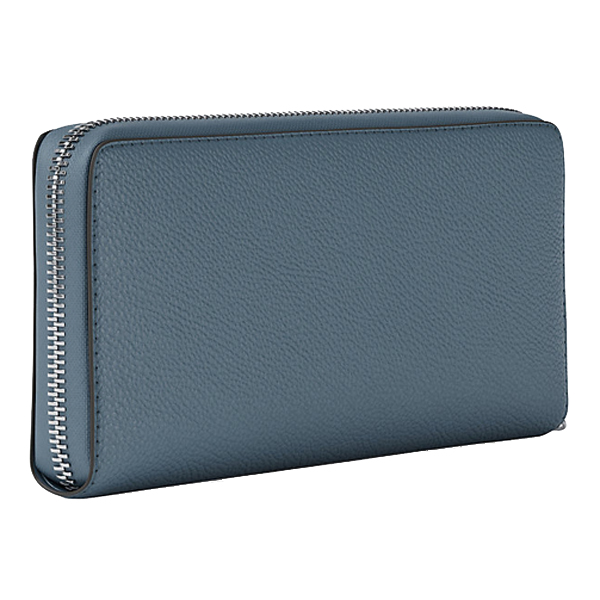 Michael Kors Large Pebbled Leather Continental Wallet Cornflower # 35F7STVE7L