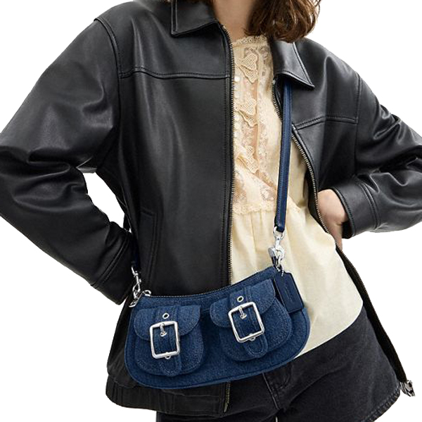 Coach Ashton Bag Silver Indigo # CAK44
