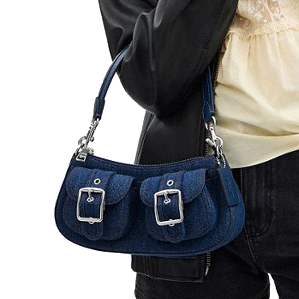 Coach Ashton Bag Silver Indigo # CAK44