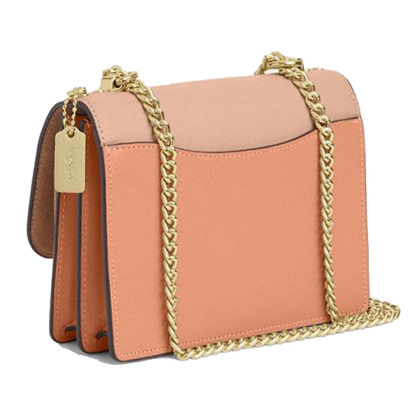 Coach Mini Klare Crossbody Bag In Colorblock Signature Canvas Cream Sand # CBI96