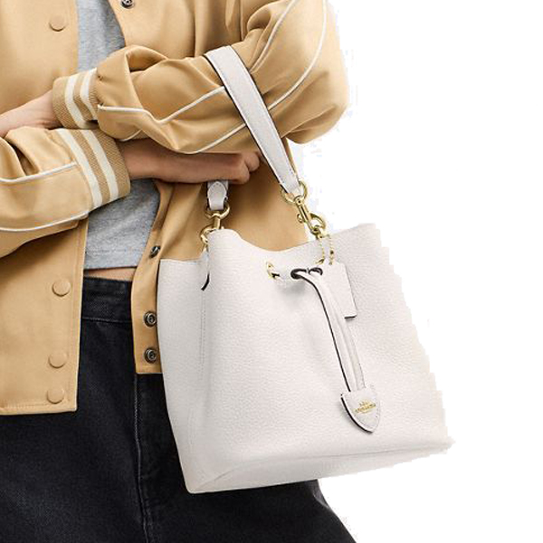 Coach Rowan Bucket Bag Chalk White # CBH06