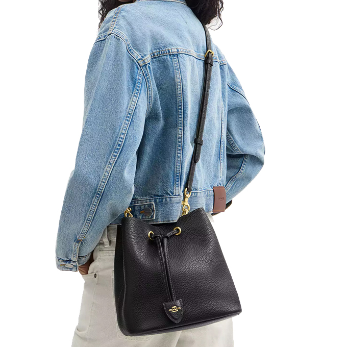 Coach Rowan Bucket Bag Black # CBH06
