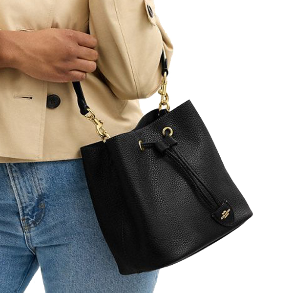 Coach Rowan Bucket Bag Black # CBH06