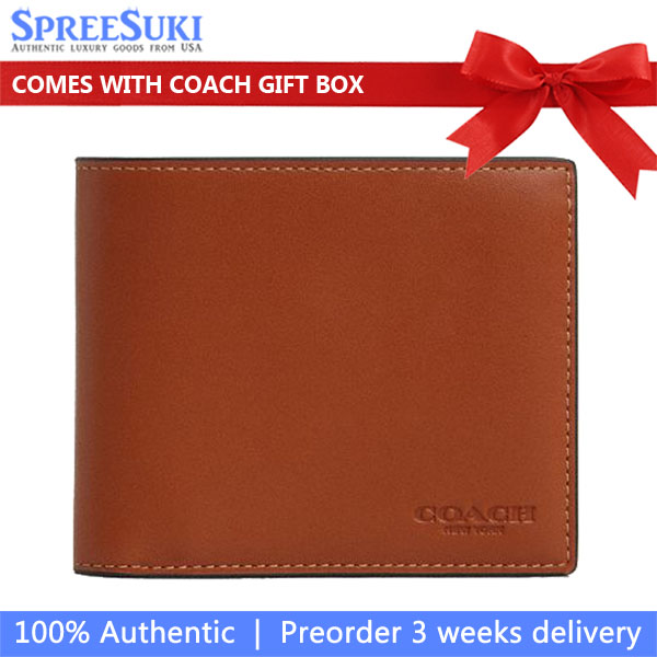 Coach Men 3 In 1 Wallet Tan # CBK12