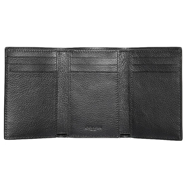 Coach Men Trifold Wallet Black # 23845