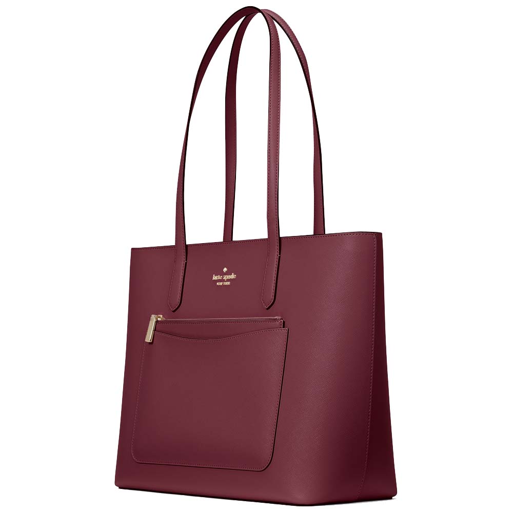 Kate Spade Staci Large Tote Set Dark Merlot # KF369