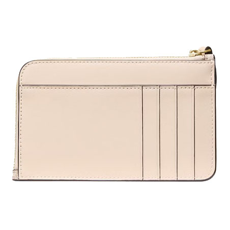 Kate Spade Small Wristlet Lucy Spade Flower Small Lzip Wristlet Dark Beige Multi # KM460