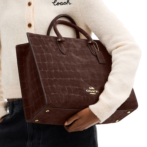 Coach Maggie Tote Bag Maple # CCC72