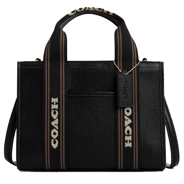 Coach Smith Tote Bag 24 Black Multi # CBH14