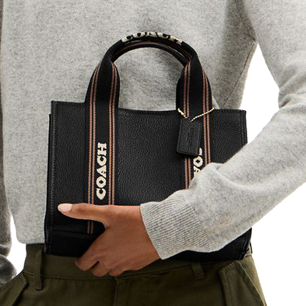 Coach Smith Tote Bag 24 Black Multi # CBH14