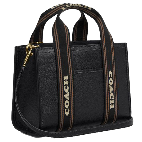 Coach Smith Tote Bag 24 Black Multi # CBH14
