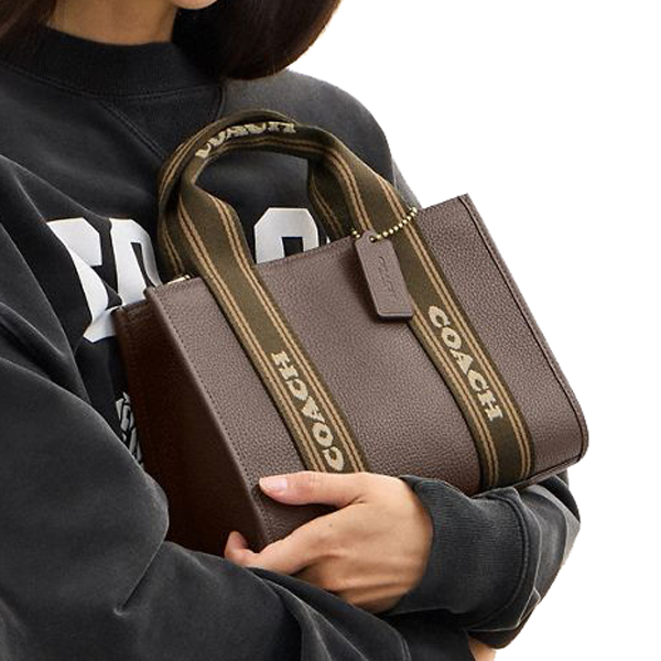 Coach Smith Tote Bag 24 Dark Stone # CBH14